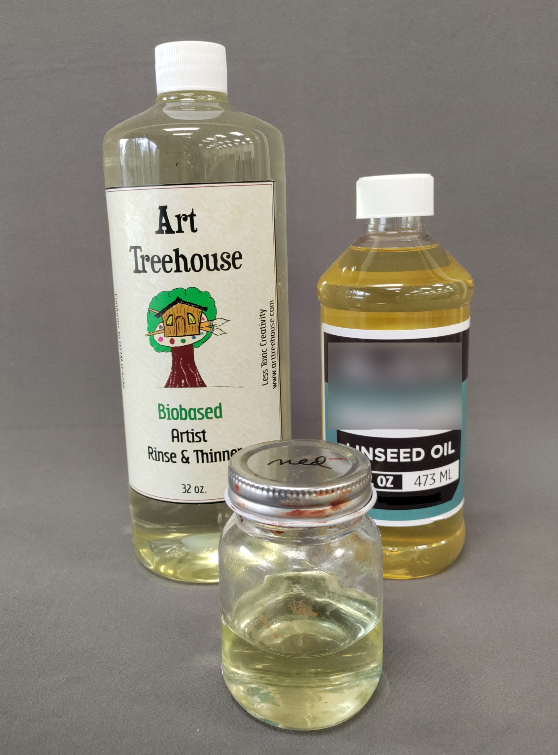 Biobased Thinner in Oil Painting Medium